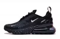 nike air max 270 femmes promo france noir point de neige